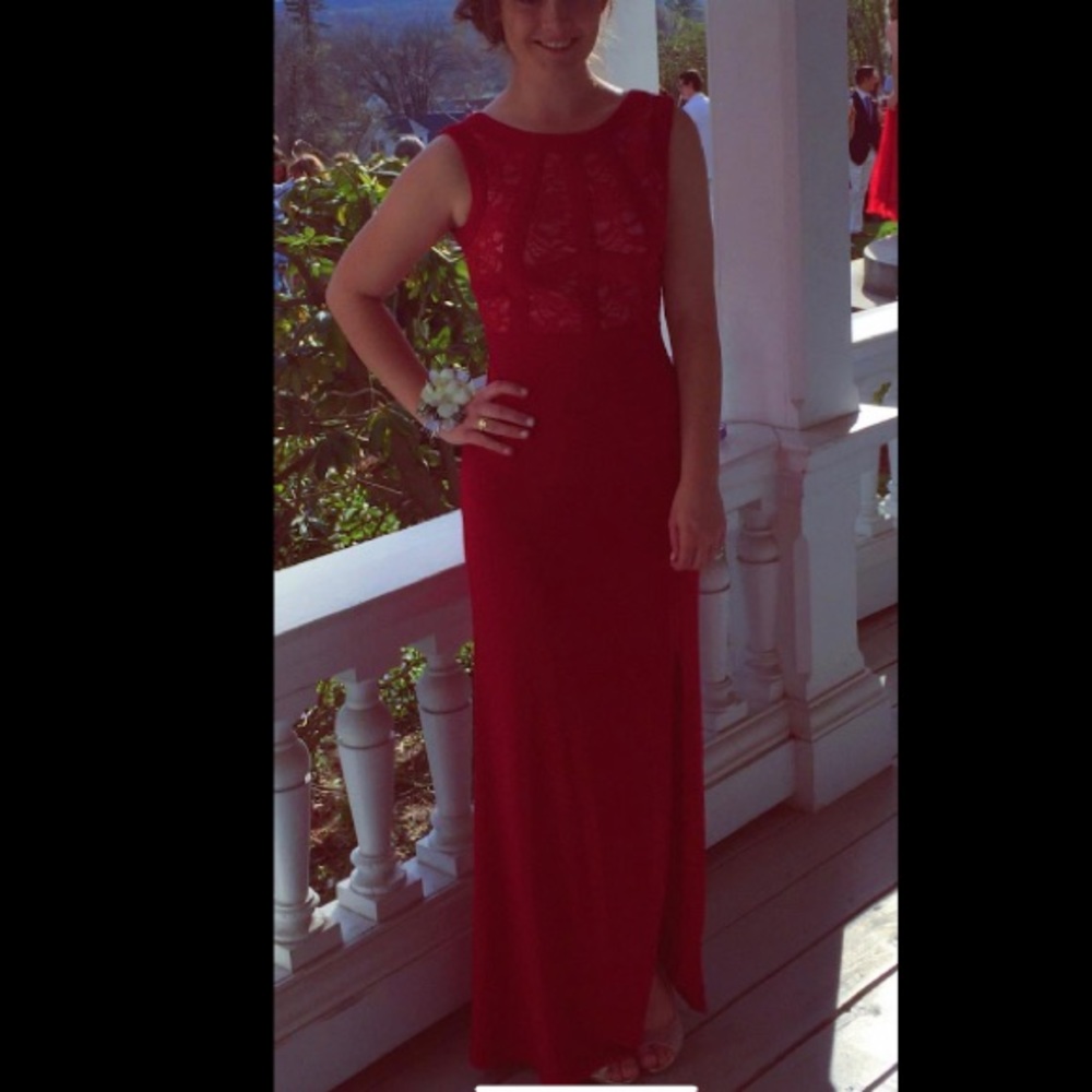 RED PROM DRESS
